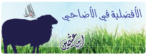 الأفضلية في الاضاحي